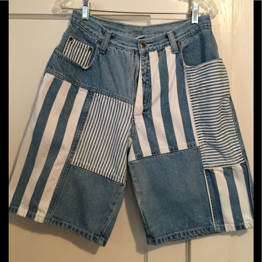 Denim shorts